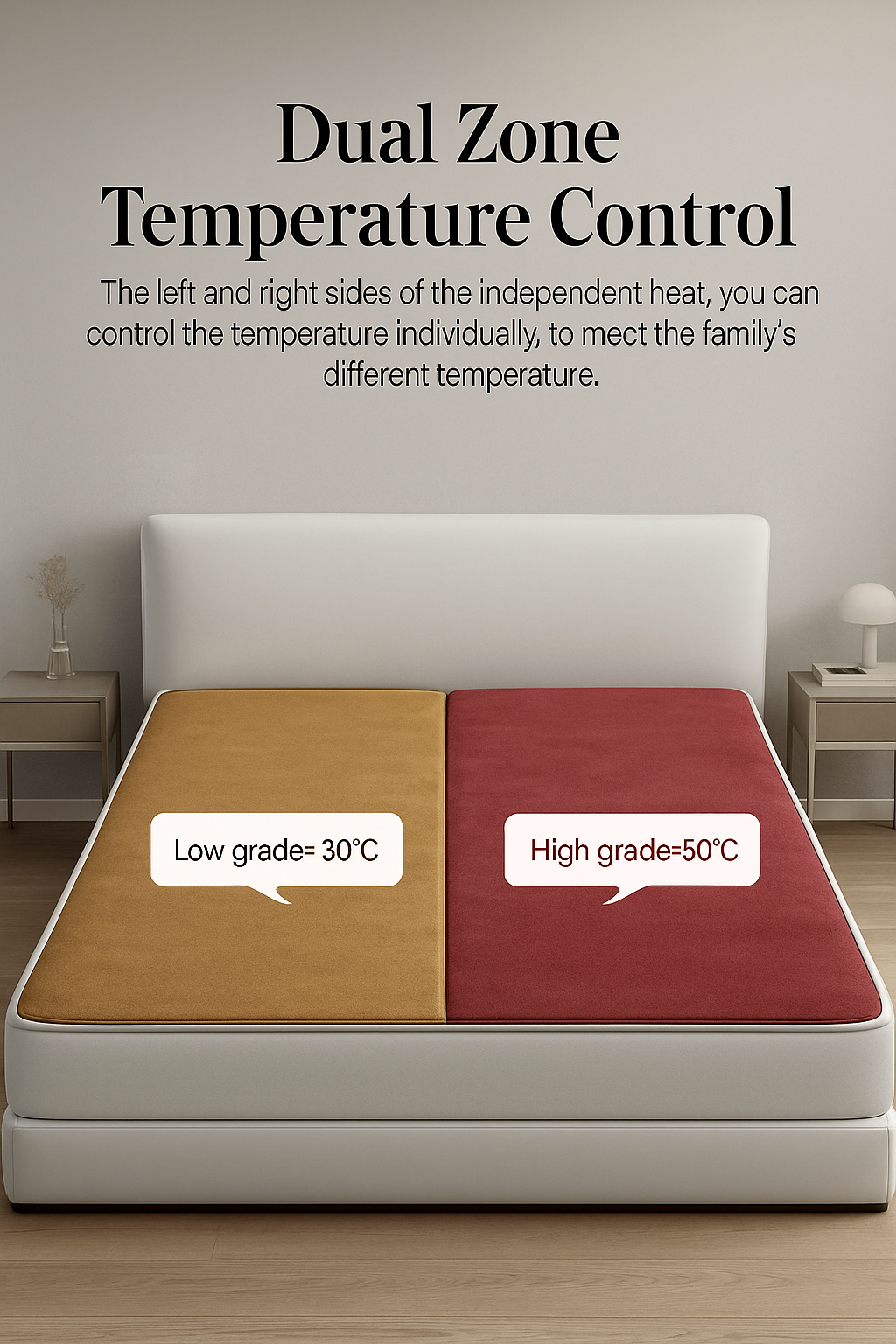 Cozy Heated Mattress Blanket