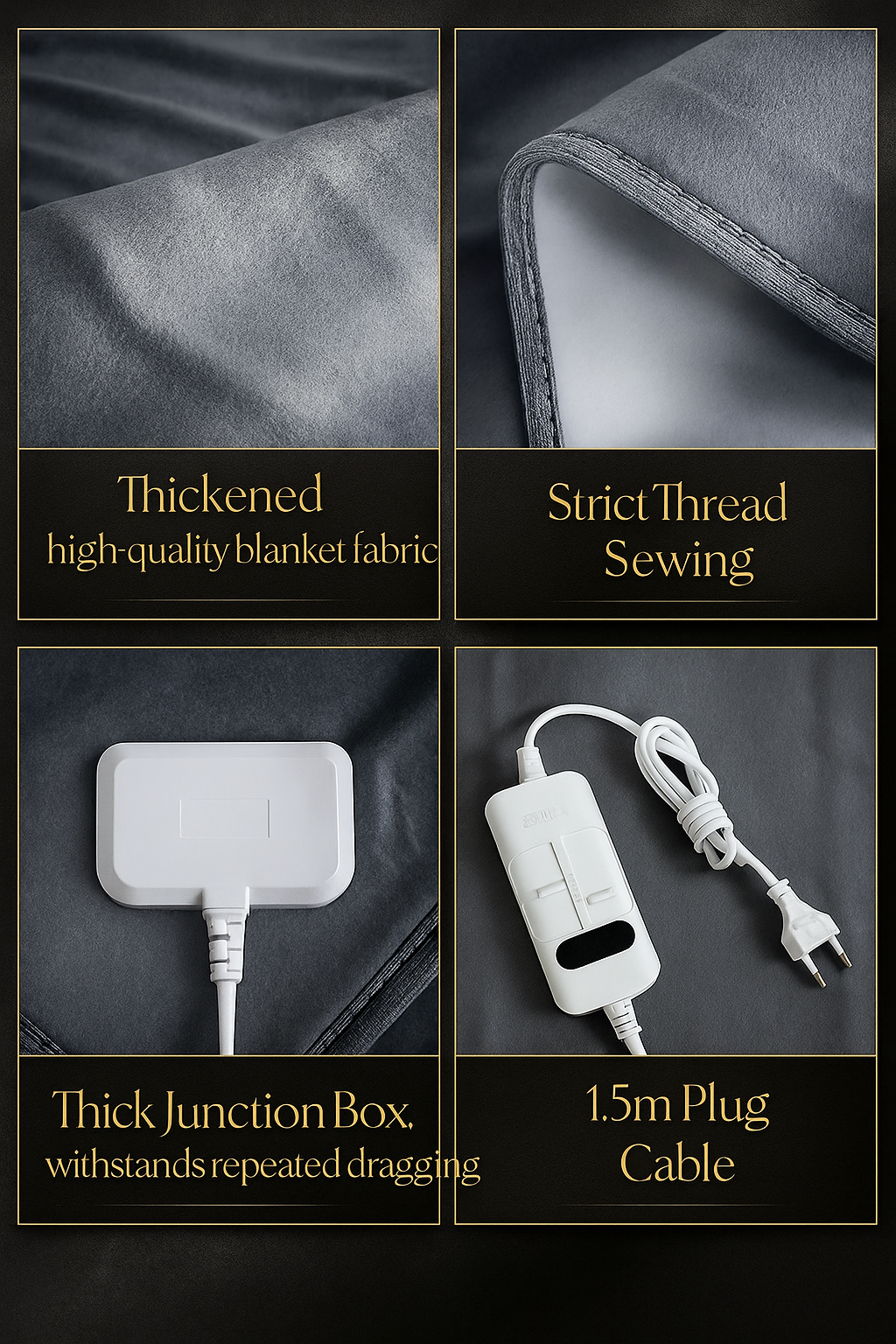 Cozy Heated Mattress Blanket